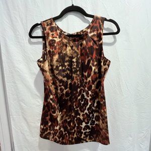 Chaus - Animal Print Tank Top - Size 4